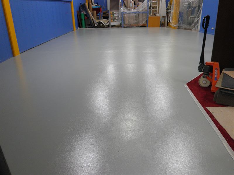 N35 light grey epoxy at Carpet Court